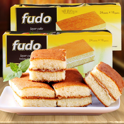 马来西亚进口 福多Fudo奶油蛋糕432g*2盒 48…-堆糖,美好生活研究所